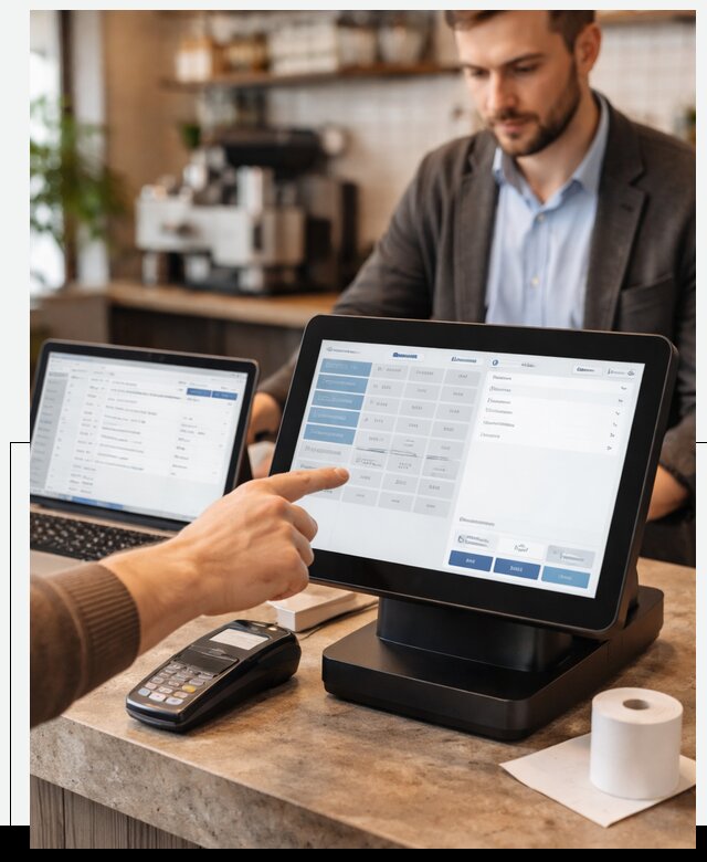 Кассовое ПО и POS системы под ключ в Анжере-Судженске с поддержкой