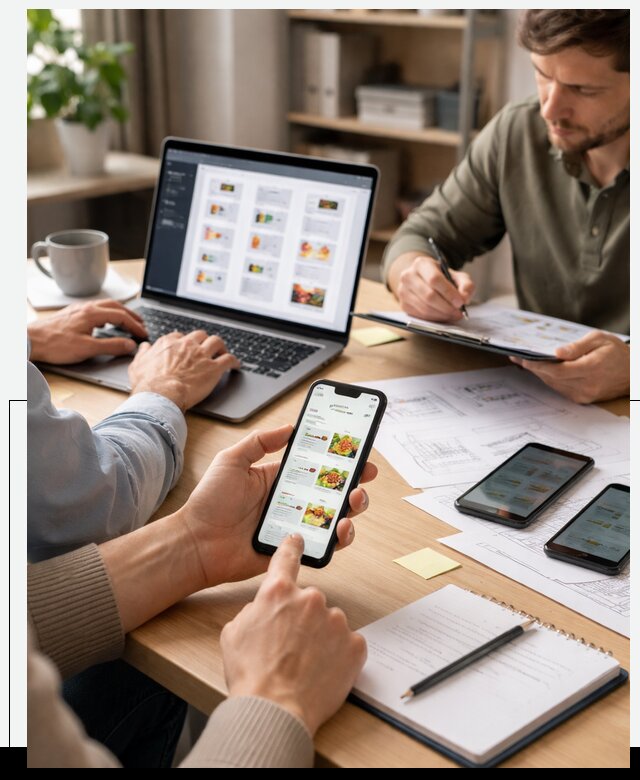 Разработка мобильного приложения торговой сети в Анжере-Судженске