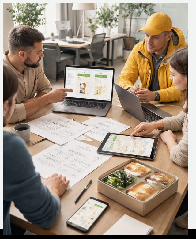 Разработка агрегатора доставки еды в Анжере-Судженске от 15386 р., АвикейНжр