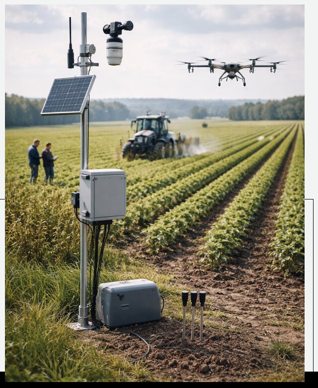 Разработка IoT мониторинга полей в Анжере-Судженске от 8718 р. | АвикейНжр